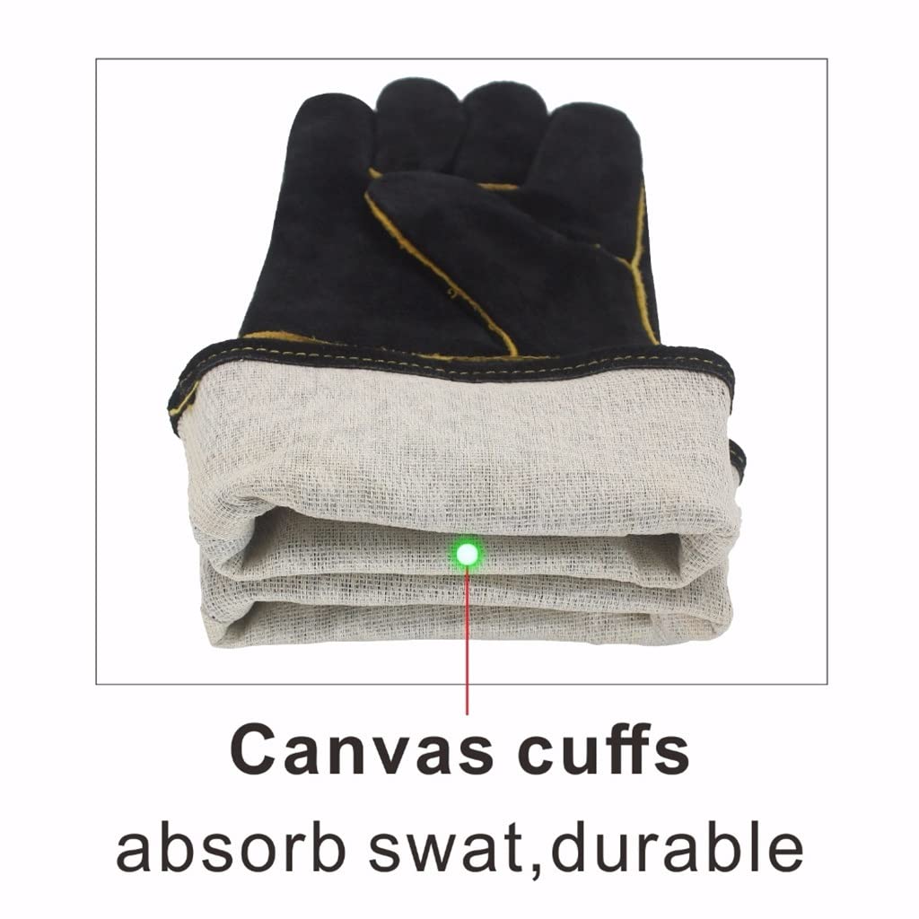 Guantes De Soldadura Resistentes Al Calor For Soldador Cocina Hornear Chimenea Animales Barbacoa
