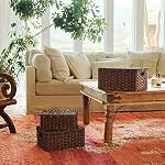 GRANNY SAYS Wicker Baskets with Lids, Decorative Storage Boxes with Lids - Image 5