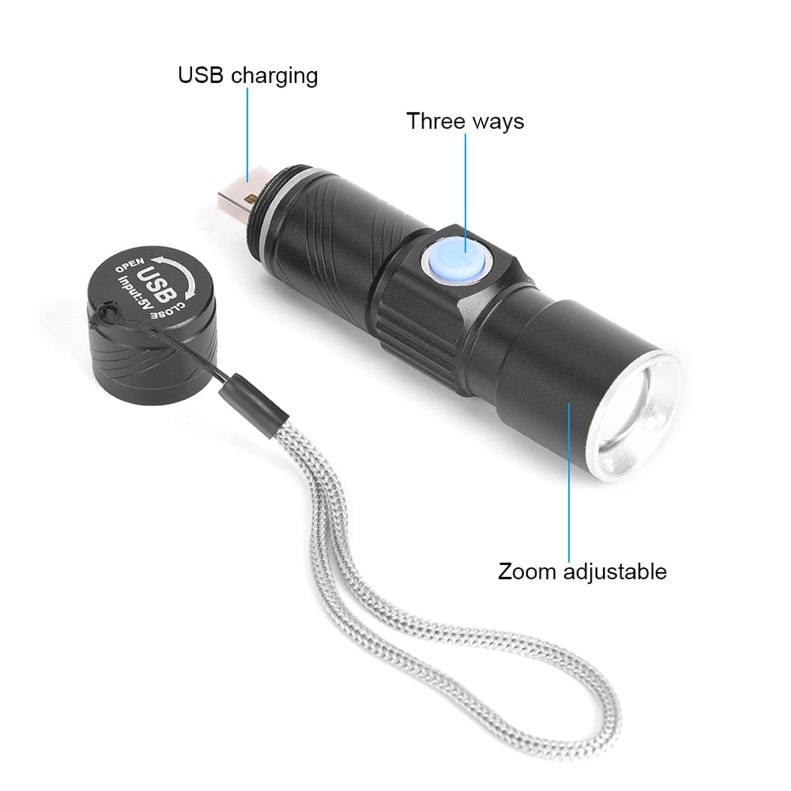 Supporto per saldatore 6 pezzi strumento di riparazione del circuito con bracci in nylon lente d'ingrandimento a luce LED per la riparazione