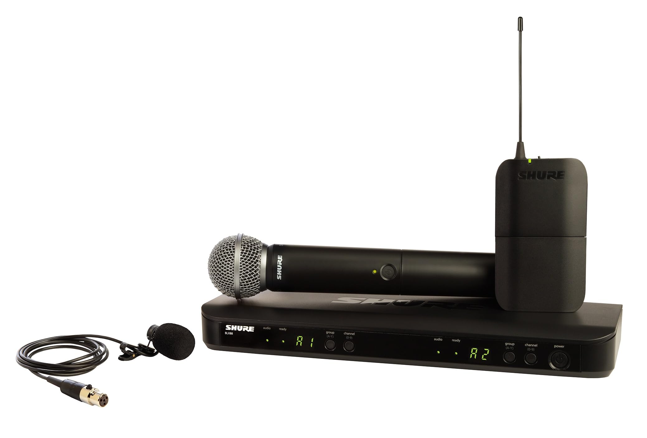 Amazon.com: Shure BLX1288/W85 Dual Channel Wireless Combo System