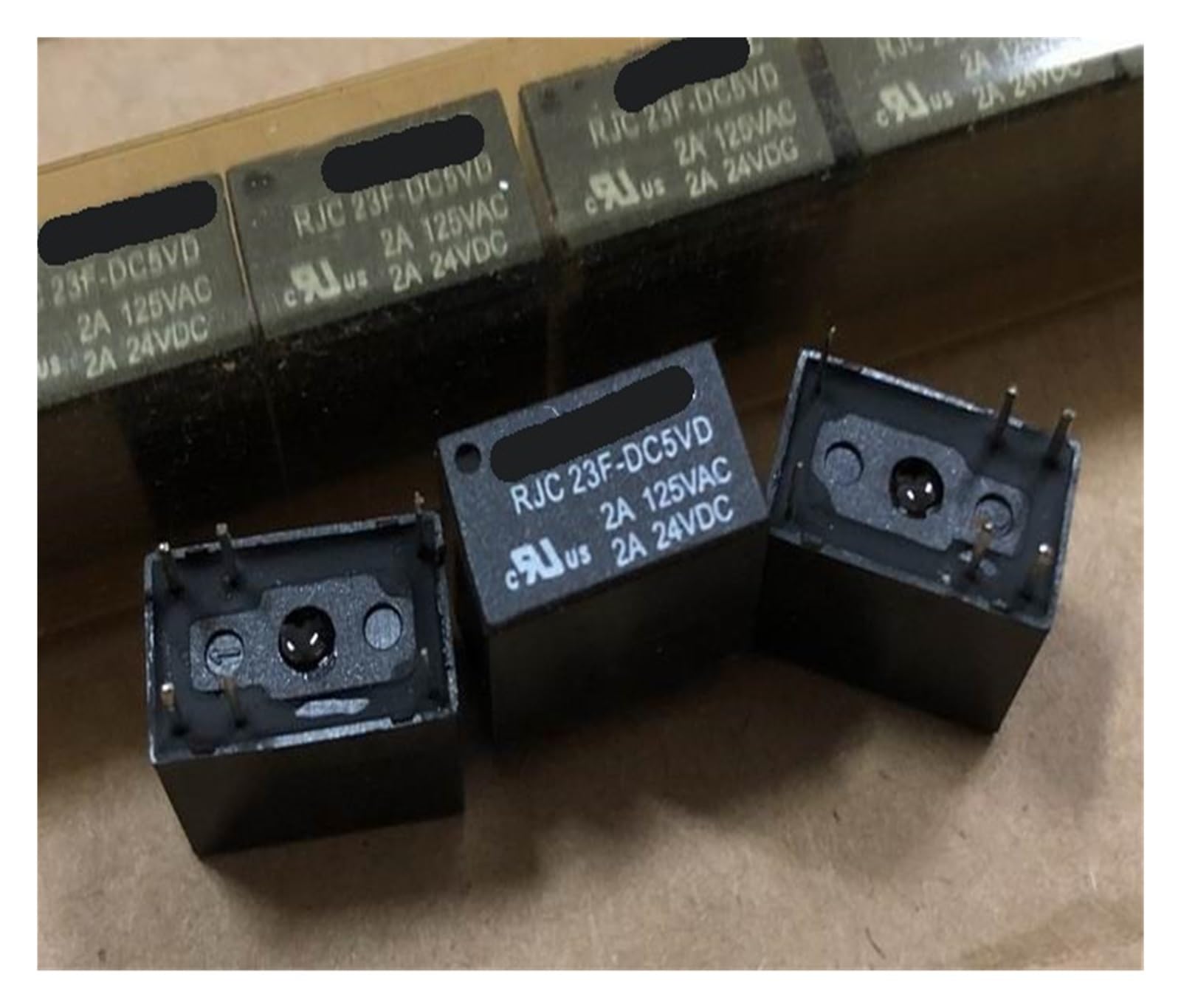 Relé RJC-23F-DC5VD de 6 pines mini relé de potencia de 5V para placas electrónicas