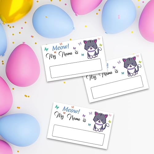 Miniatura 3 de What Your Kitty - Cartel de fiesta de cumpleaños para niños y niñas, actividades navideñas, juego de cumpleaños para fiestas de niños y adultos (1