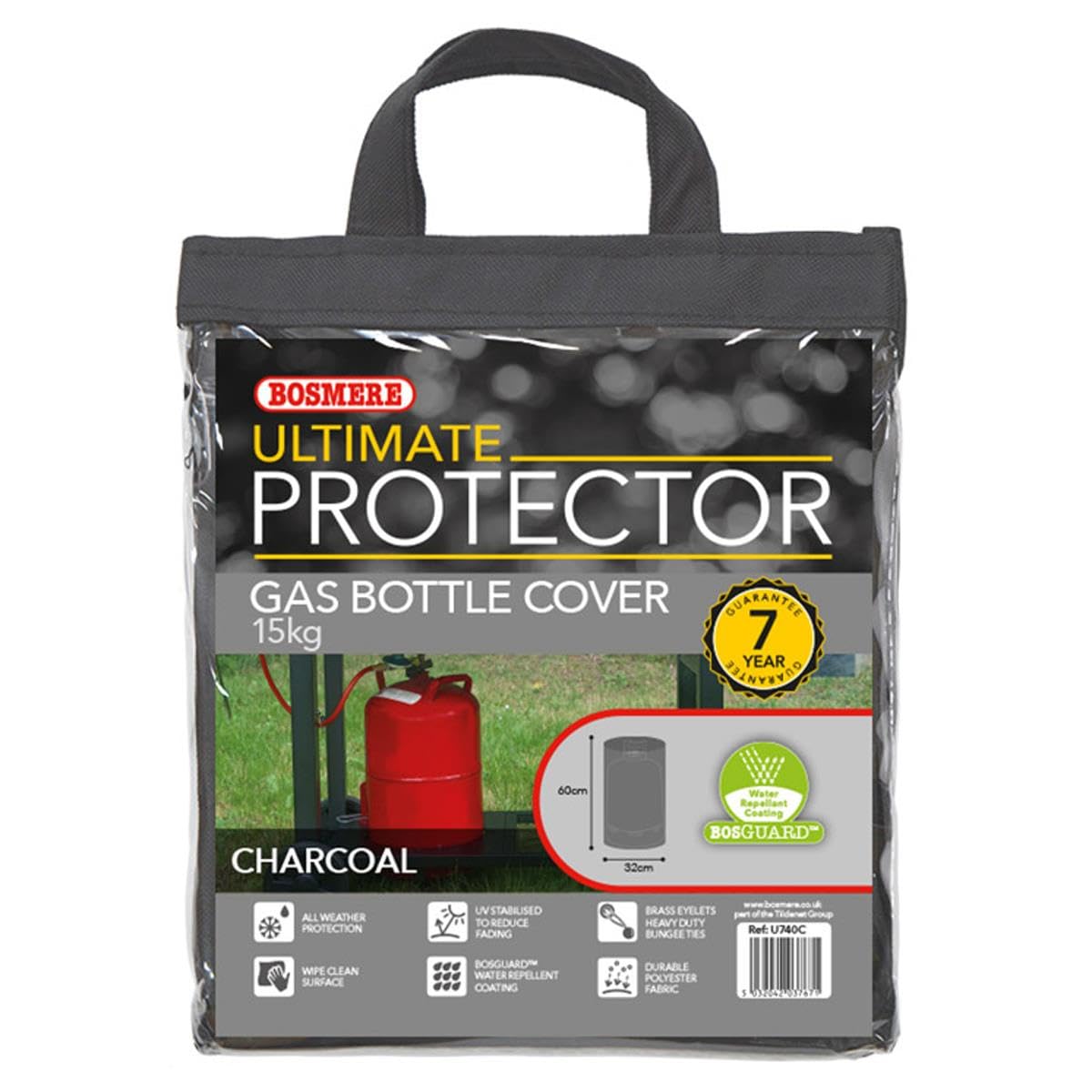 Bosmere Ultimate Protector Gas Bottle Cover 15KG U740C