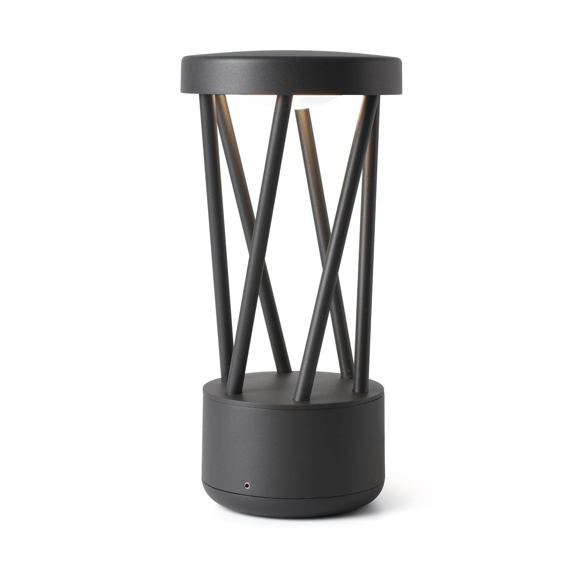 FARO BARCELONA 71286 - Twist 300 Dunkelgraue Wandleuchte