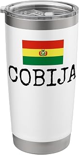 Cobija Country Bolivia Family Trip Bolivian Men Women Stainless Steel Insulated Tumbler