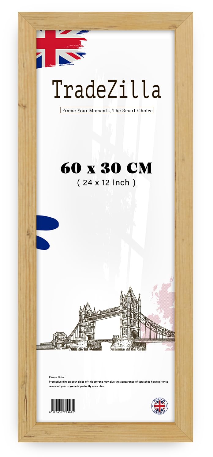 Tradezilla Pine | Eton Wood Puzzle (60 X 30 Cm) Frames, Certificate, Large Engineered Wood Frames| 24 X 12 Inch Mdf Frame 600 X 300 Mm [ ]