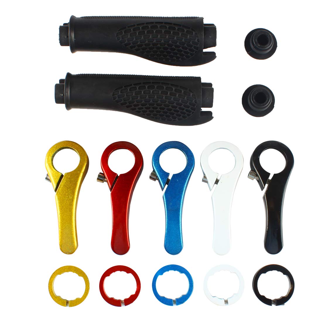 Andux Zone Fahrrad Lenkergriffe für MTB Flooding Bike Horn Typ ZXC-CB02