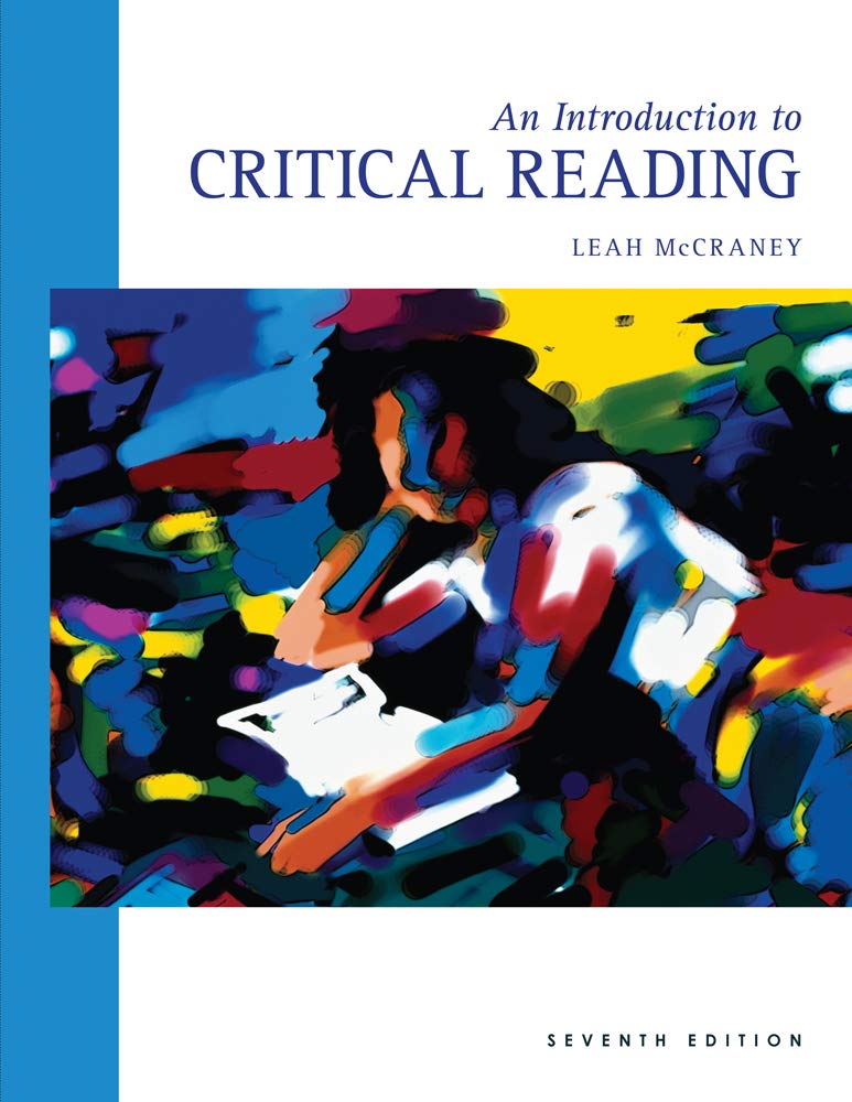An Introduction to Critical Reading McCraney, Leah