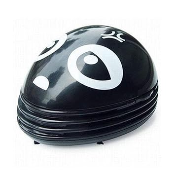 E ECSEM Mini Cute Cartoon Desk Table Dust Keyboard Dust Vacuum Cleaner Sweeper Unique Small Vacuum Hand Held Sweeper for Home Office Creative Gifts