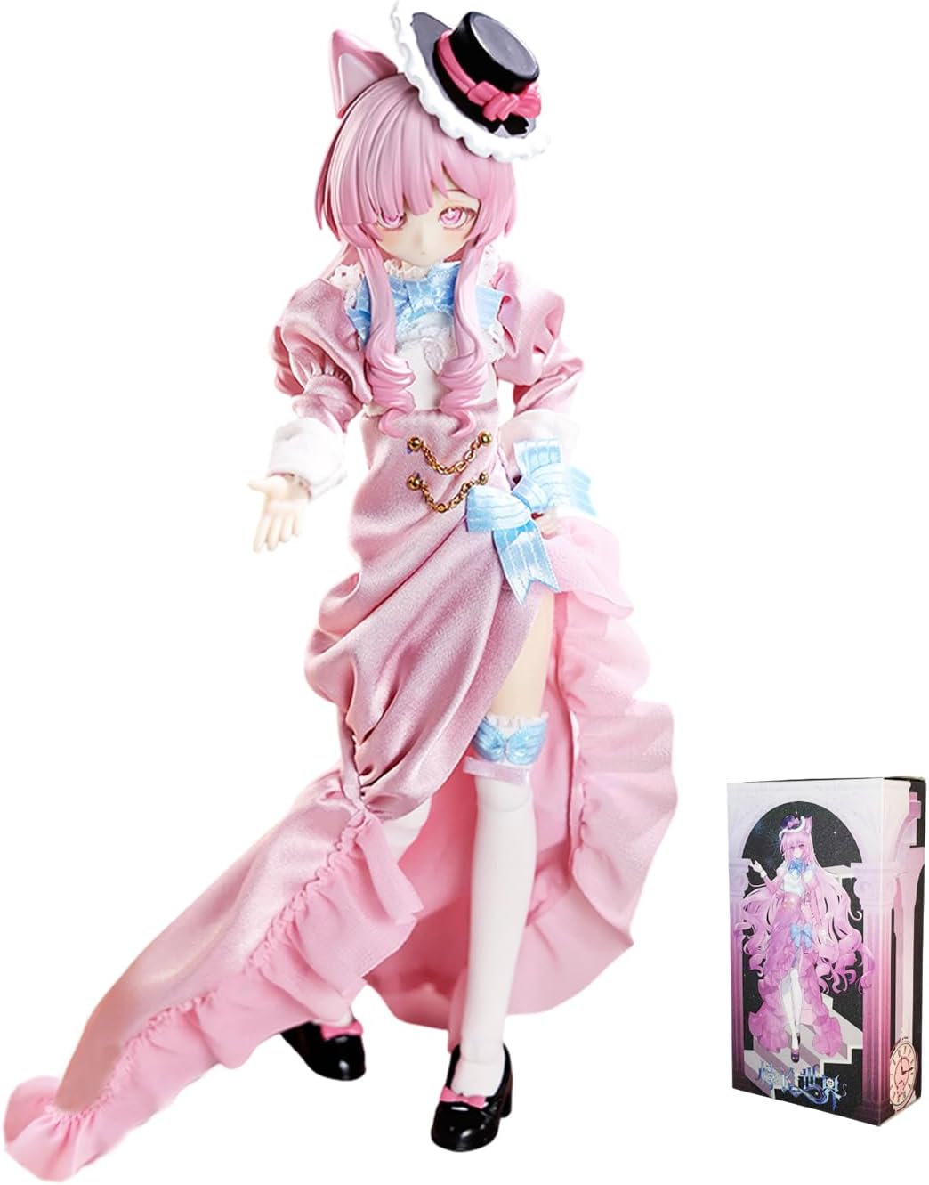 CALEMBOU BJD Blind Box,1/8 Paradox World Series Special Edition Decorative Ball Jointed Doll, Articulated Dress Up Figure, Collectible Display Model for Birthday Christmas