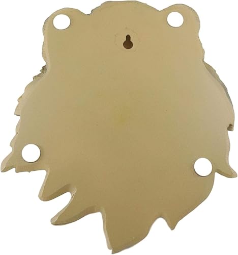 Miniatura 5 de Ebros Simba - Placa decorativa de pared con cabeza de león de Simba de 9.25 pulgadas de alto, escultura artística de taxidermia Alpha Pride Lions