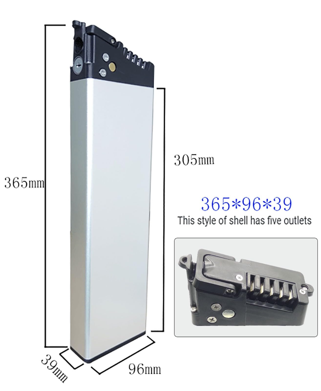 Batería de Bicicleta eléctrica de 36 V, 48 V, 8 Ah, 10 Ah, 10,4 Ah, 12 Ah, 13 Ah, 15 Ah, 17,5 Ah, 14 Ah, batería de Iones de Litio para Bicicleta Plegable de 1000 W