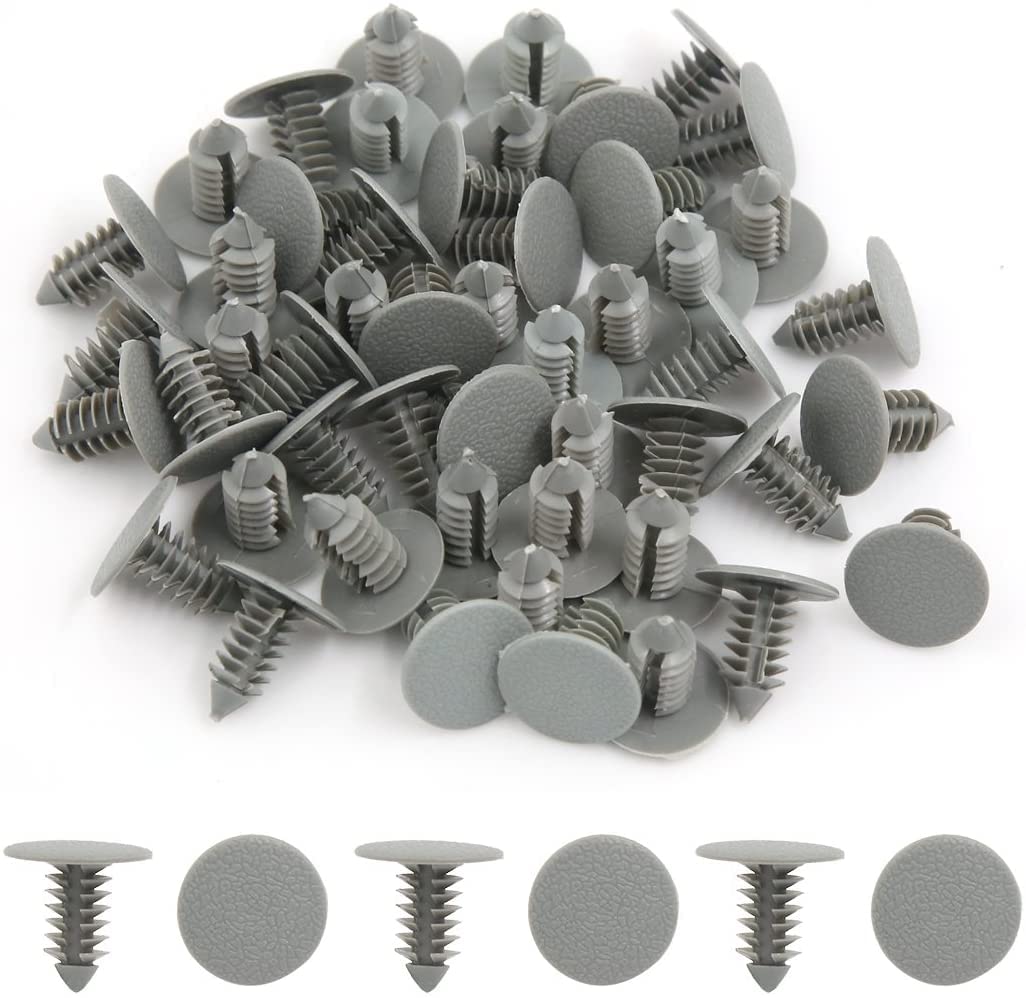 Clip Fissaggio Plastica Per BMW E53 X5 - 8 Pezzi Ricambio 51717006757 - Per Modanature Porte