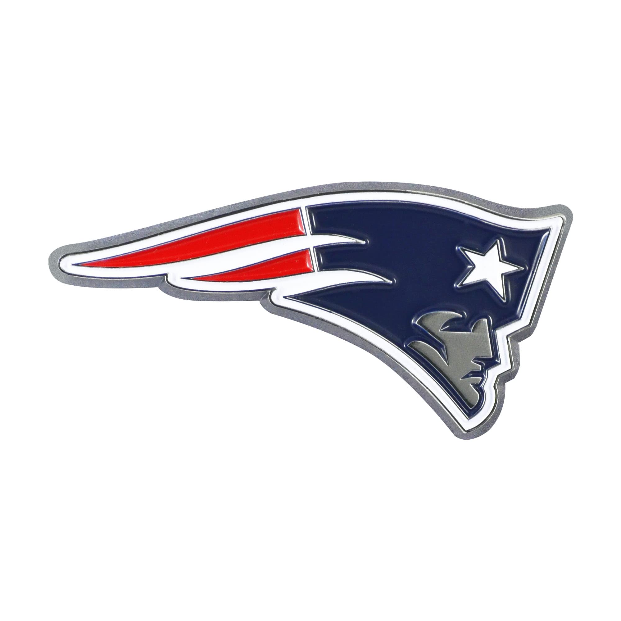 FANMATS NFL 3D Color Metal Emblem, Diecut Team Logo Auto Emblem