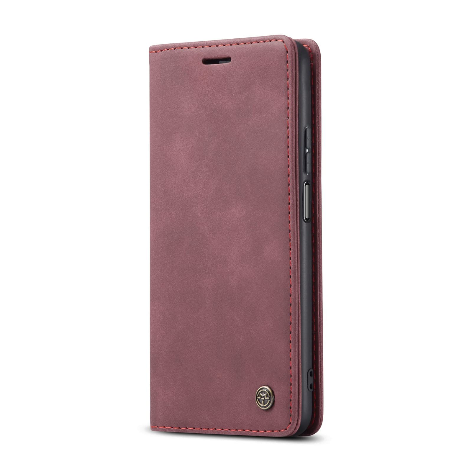 JMstore Funda Compatible con Xiaomi Redmi Note 10 Pro, Magnético Carcasa Funda Móvil Billetera Cuero Funda con Tapa Libro Caso Soporte Plegable (Negro)