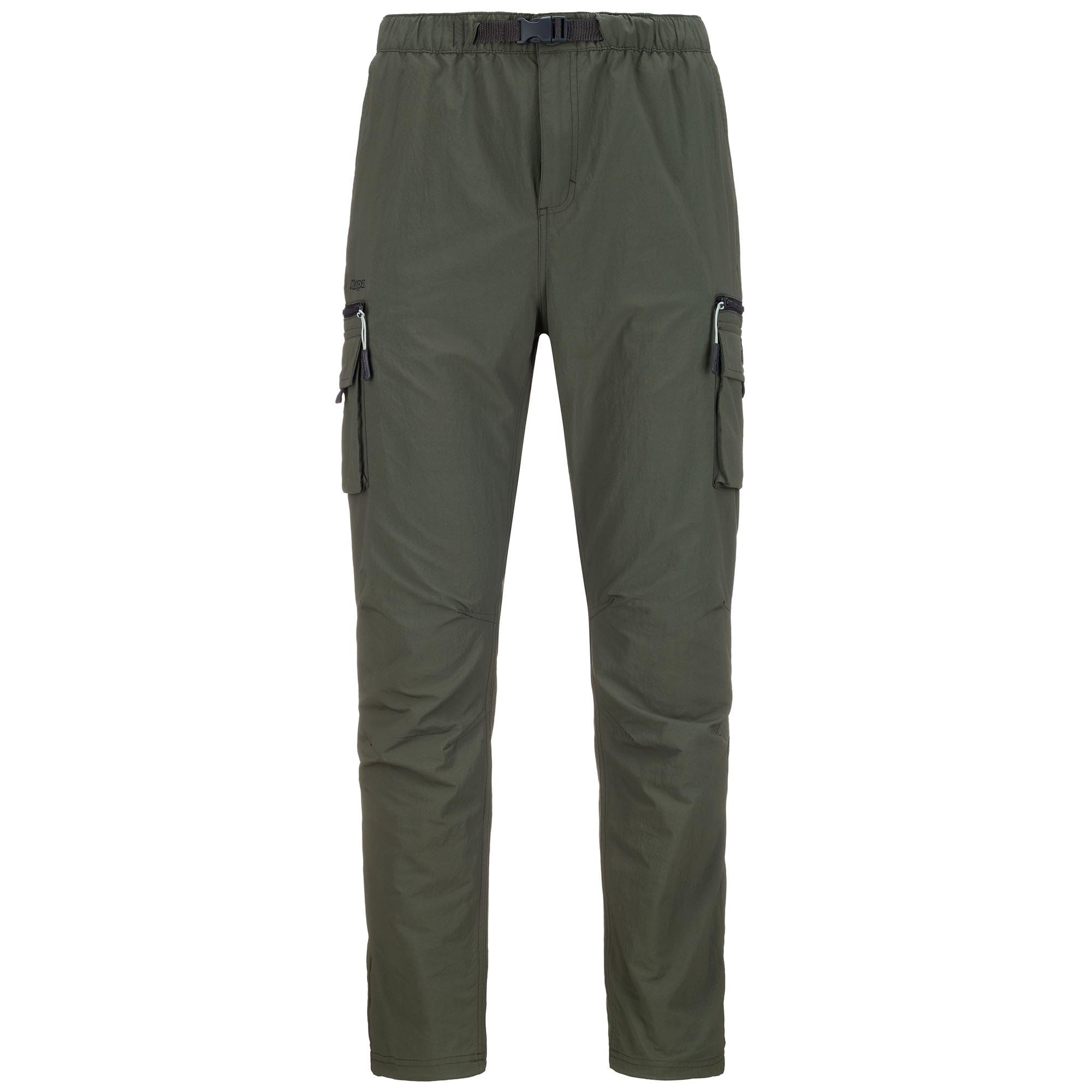 Kappa - Pantaloni Cargo, Uomo, Nylon, Palestra, Modello: Logo CARGOL