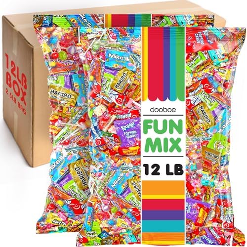 BULK Candy 12 Pounds Huge Parade Candy Assortment