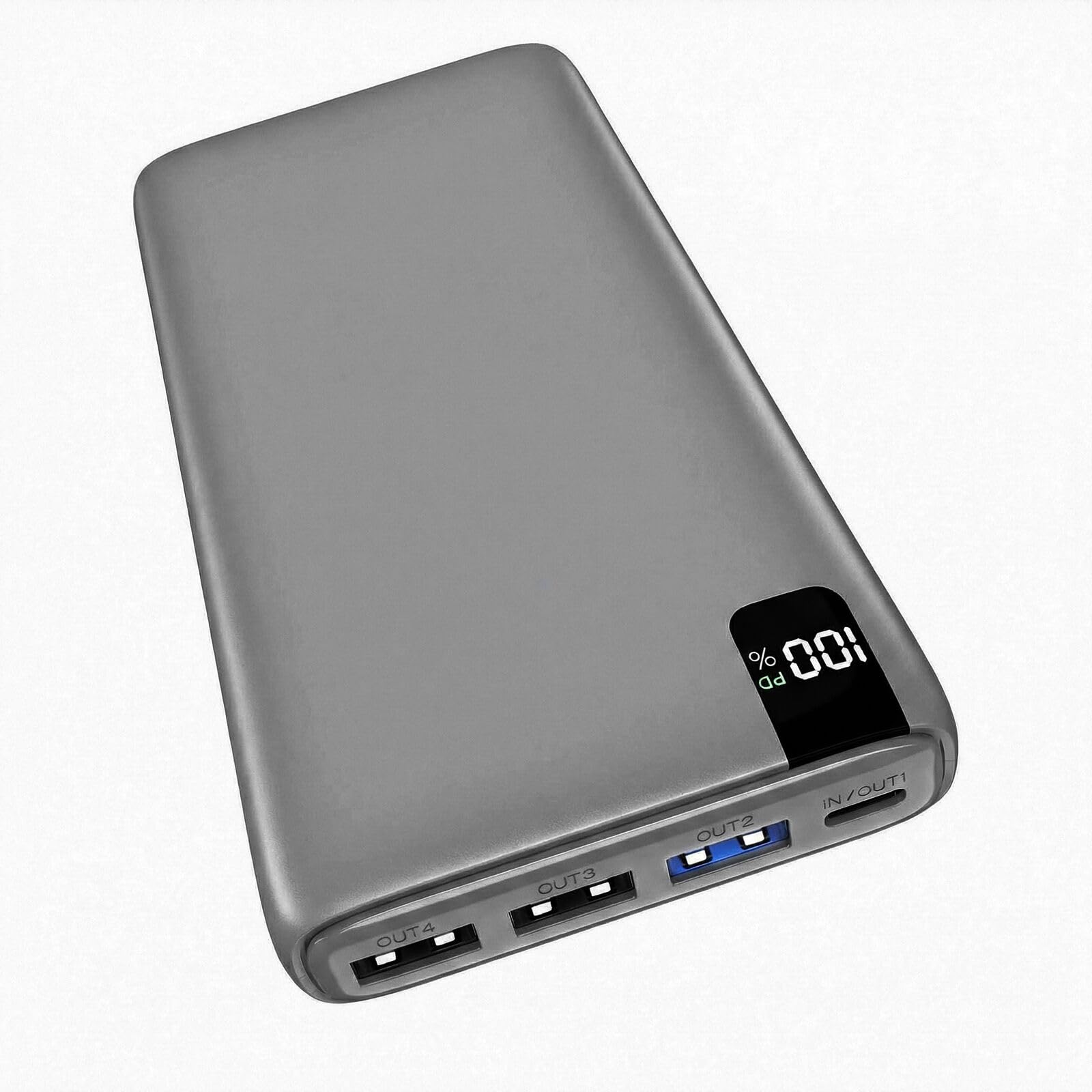 A ADDTOP Power Bank 20000 mAh, External Battery Quick Charge 22.5 W with USB C Input and Output, PD3.0 QC4.0 Portable Charger for iPhone 17 16 15 14 13 12 11, Galaxy, Mobile Phones