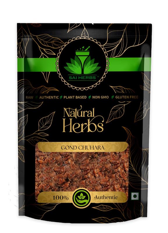 SAI HERBS Gond Chhuara Original - Gond Chuvara - Gond Chuara - Dates Gum - Pure & Natural (1 KG)