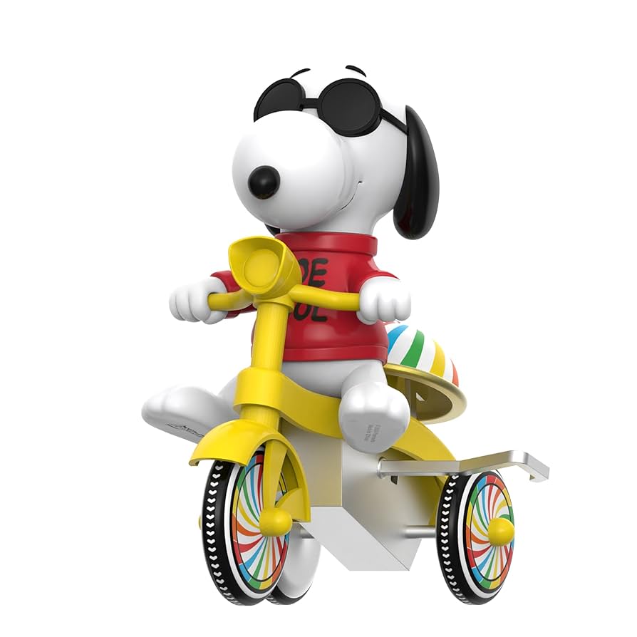 Amazon.com: Super7 Super Cycles Peanuts Snoopy Joe Cool Red