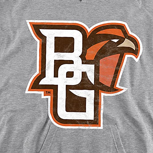 Bowling Green State University Official Distressed Primary Youth Kids Boy/Girls Pull-Over Hoodie Sweatshirt2