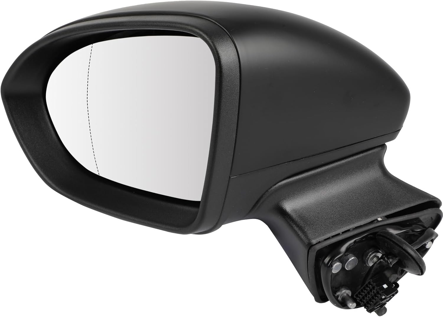 SCITOO Driver Side View Mirror Fit For Chevy For Cruze 2016 2017 2018 2019 Heated; w/o Signal Lamp; w/o BLIS; w/Cover; PTM; Left Outside Exterior Mirror GM1320542 39125815-PFM