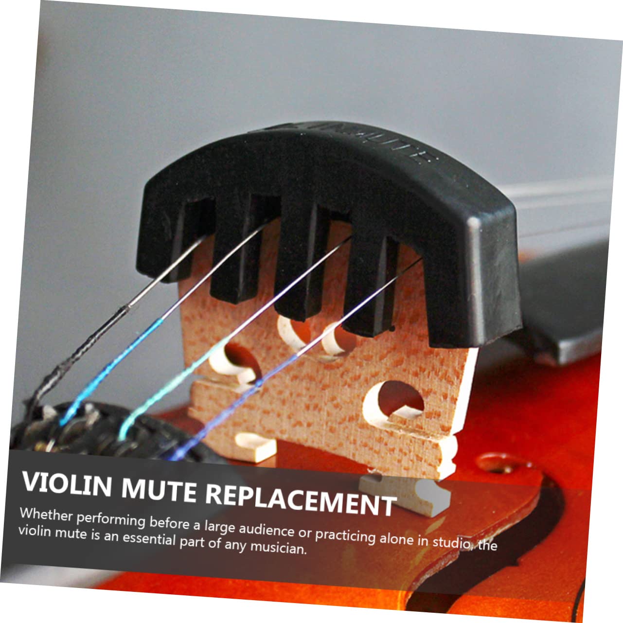 ibasenice 20pièces Caoutchouc Pour Violon Accessoires De Pratique Mute à Points Et Volume Et Pratique