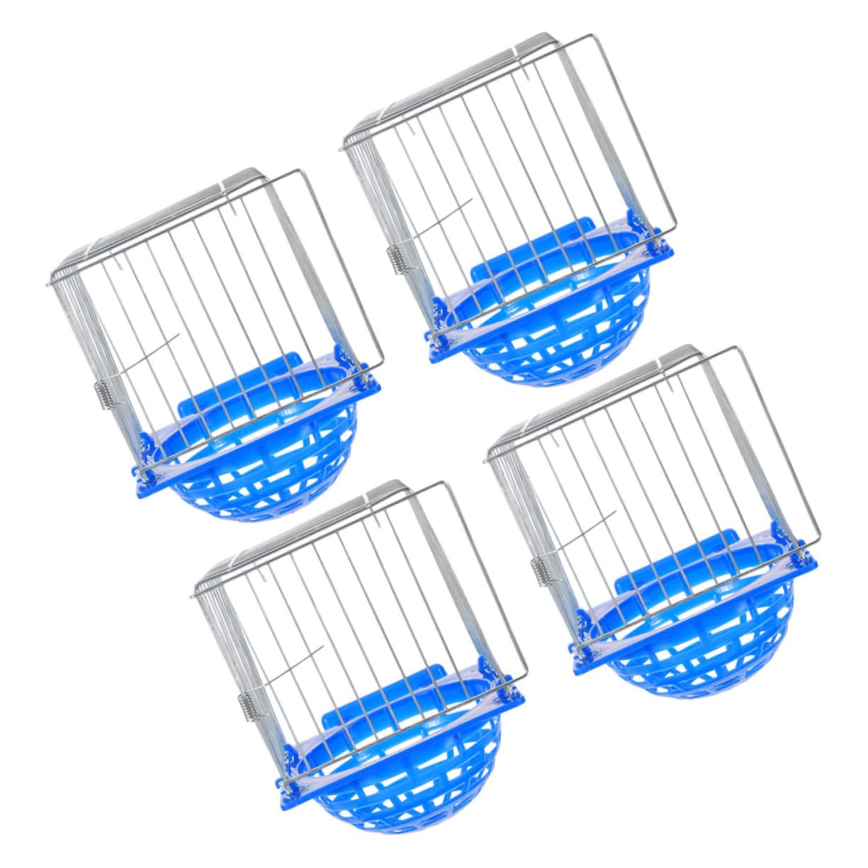 4 Piezas Caja de Nido para Pájaros de Cría para Pinzones y Periquitos Incubadora Eficaz de Limpiar para Decoración