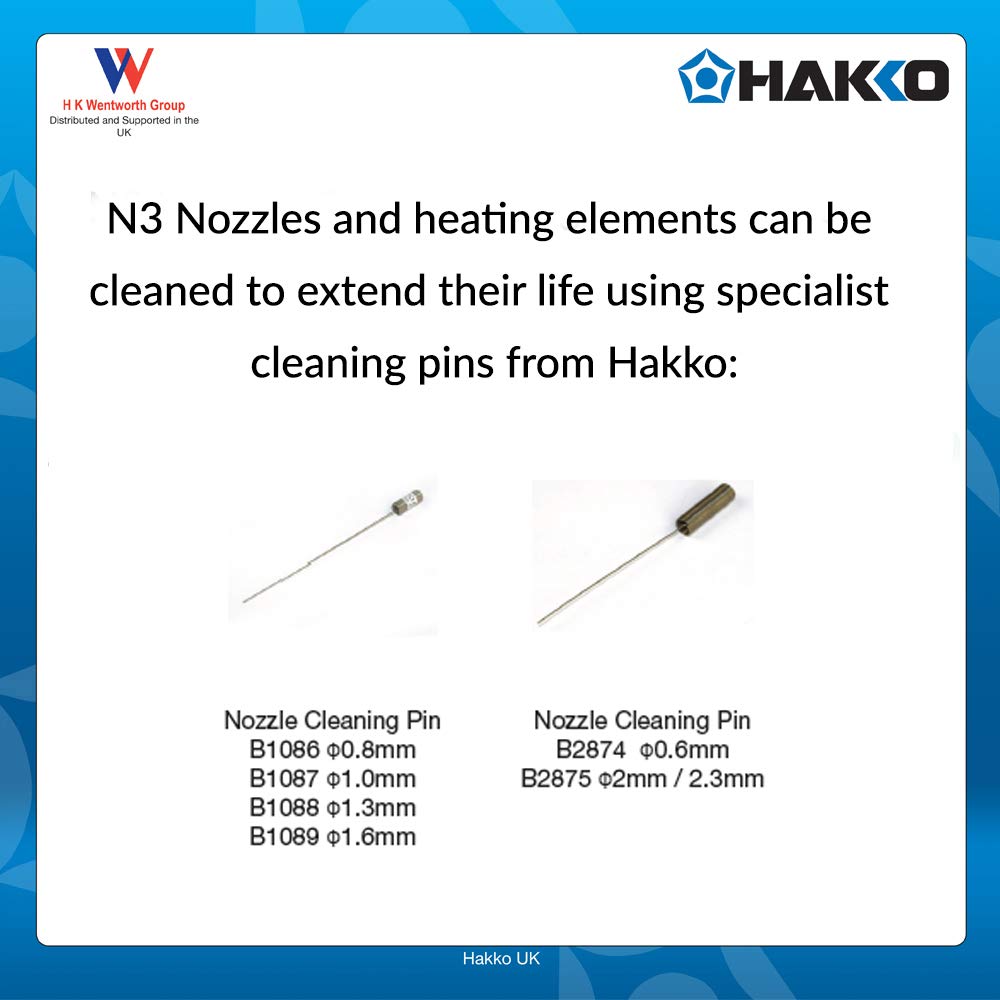 Hakko N3-10 - Ugello dissaldante, 1,0 mm, per FM-2024