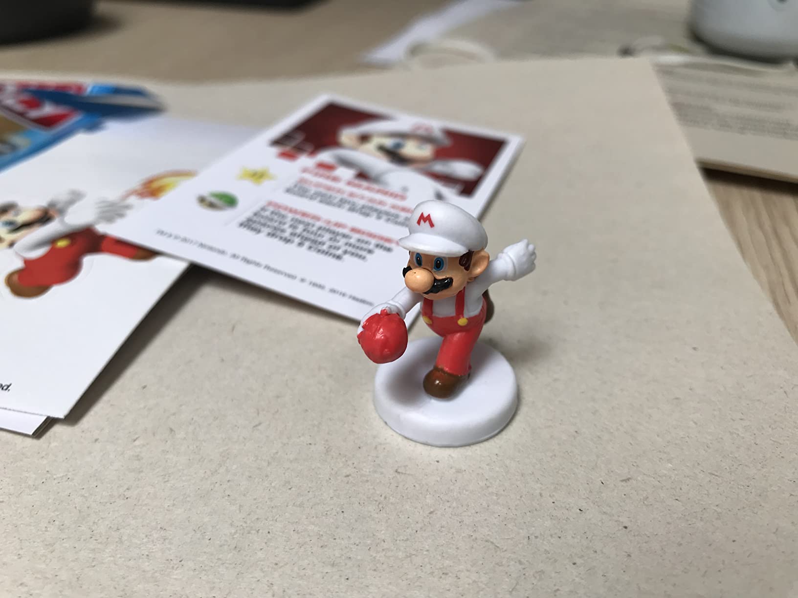 Figurine Monopoly Gamer Power Pack - Fire Mario - Neuf Sous Blister