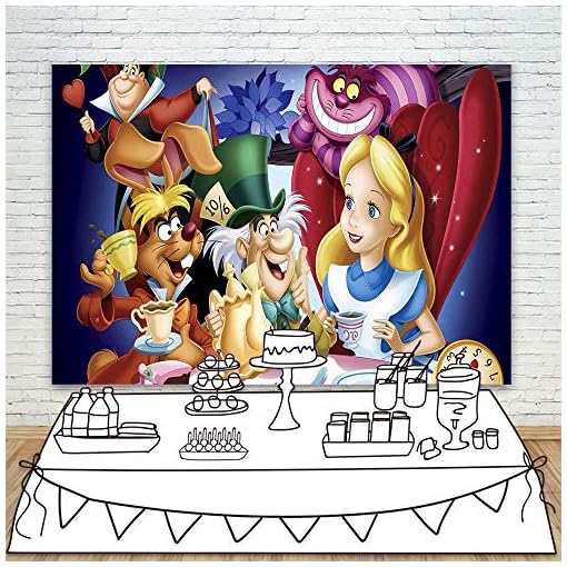 Disney Alice in Wonderland Backdrop - Image 3