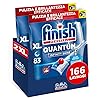 Finish Quantum Infinity Shine Pastiglie Lavastoviglie, 166 Capsule Lavastoviglie, Detergenti per Lavastoviglie per una Pulizia e Brillantezza Efficace