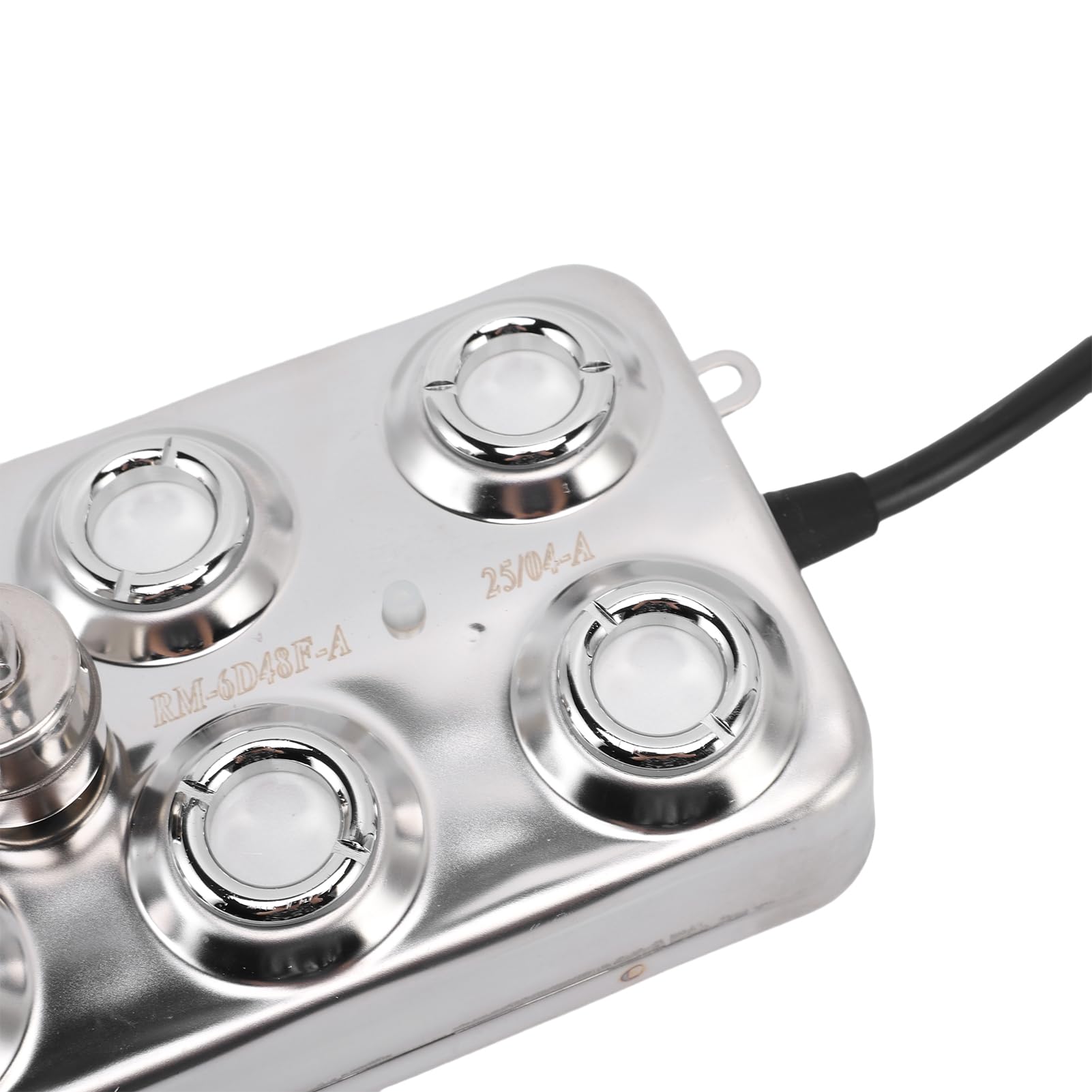 Design Stabile di Umidificazione del Nebulizzatore Ad Ultrasuoni a 6 Teste per Prato da Giardino con Stagno 5L / H 250W IP67 a Prova di Acqua