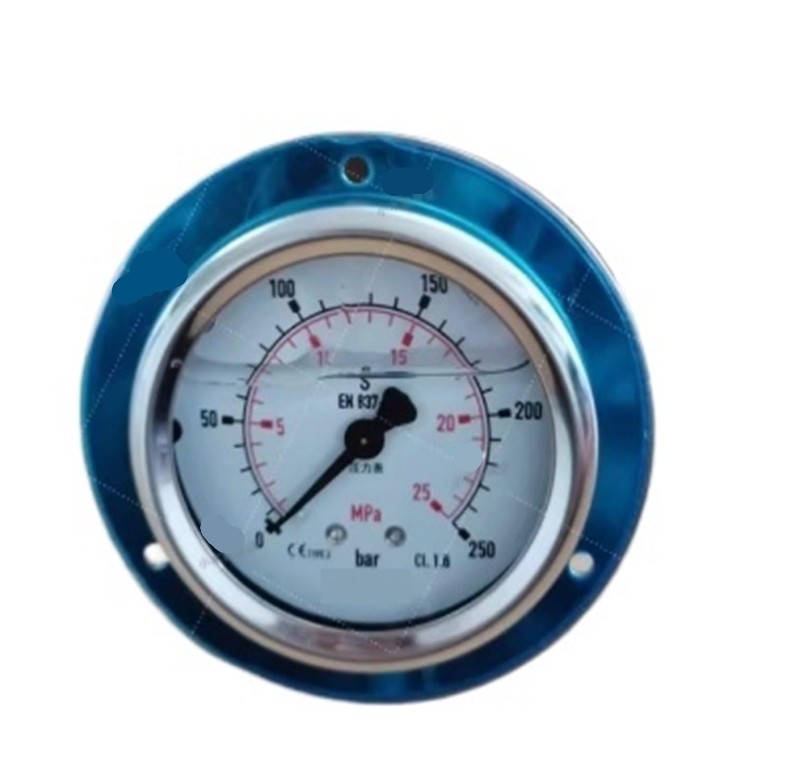 Mechanisches Manometer 0-1,6 MPA 0-10 MPA 0-25 MPA 0-40 MPA 0-16 MPA 0-60 MPA 0-100 MPA -0,1-0 MPA (Color : 0-25MPA)