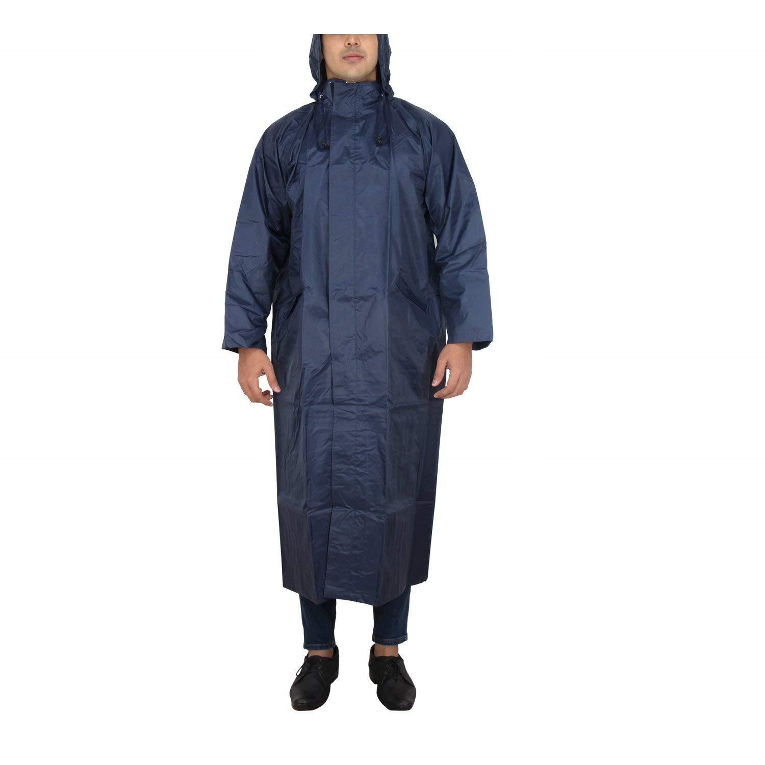 MalvinaMen's Blue Raincoat