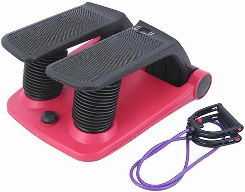 E-Found Stepper Climber Fitness Machine, Air Stair Climber Stepper Machine, Cardio Training Step Climber Machine Adjustable Fitness Exercise Machine