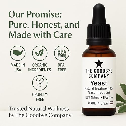 Miniatura 5 de Aceite esencial de levadura para mujeres  Soporte íntimo  Sin Miconazol  Fabricado en Estados Unidos  0.5 fl oz
