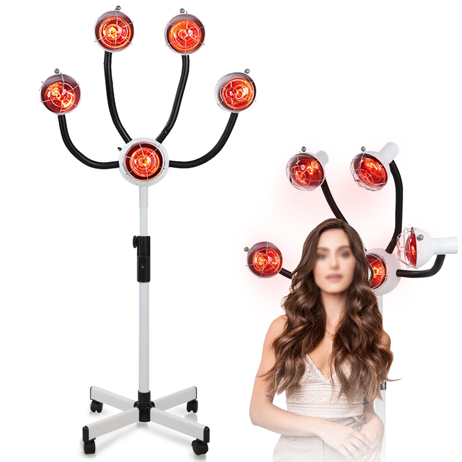Photo 1 of JPWDDWYT 750W Infrared Heat Lamp Hair Dryer