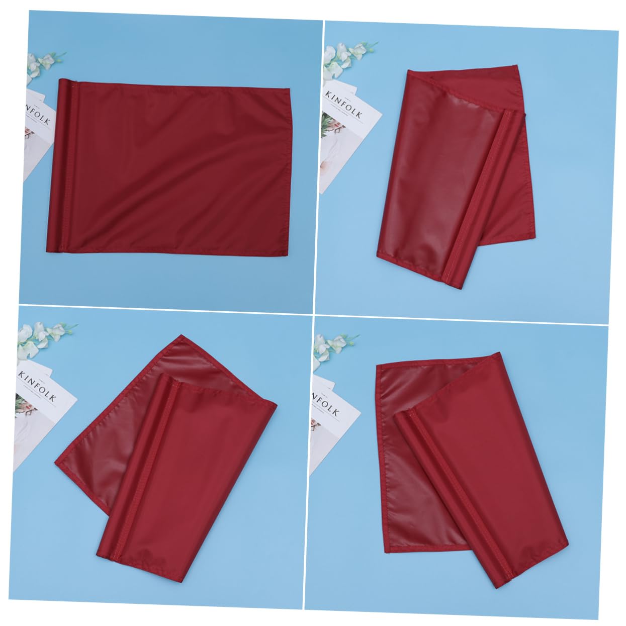 BESPORTBLE Practice Flag for Use Mini Lightweight Tear Resistant Design for Golf Putting Training