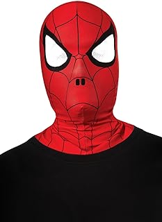 Rubies Marvel Ultimate Spider-Man Overhead Fabric Mask, Child Size
