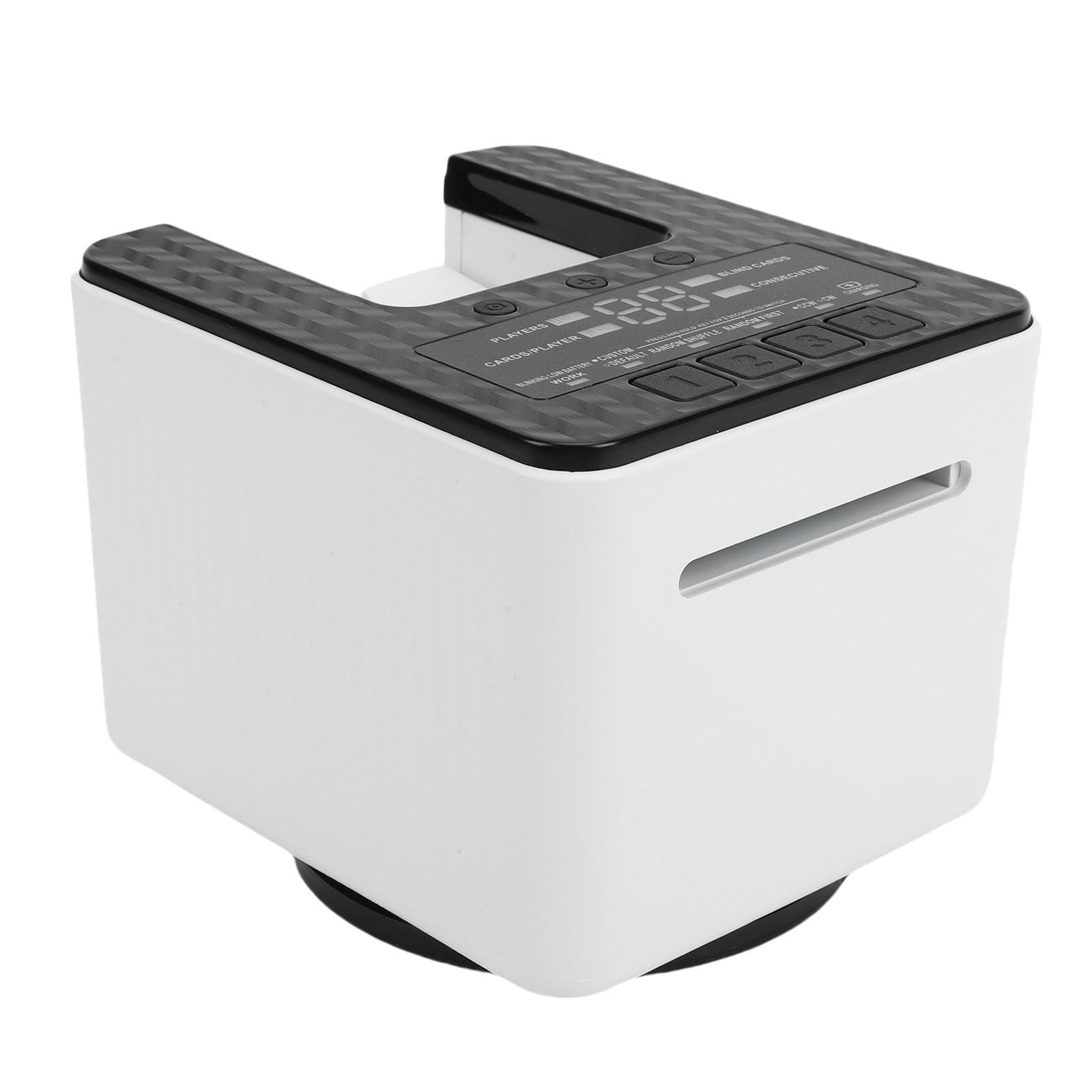 GLOGLOW Mescolatore Automatico di Carte e Distributore di Carte Mescolatore Portatile Ricaricabile con Batteria da 4000 mAh capacità di 2 Mazzi per Serate di Gioco in Famiglia di Poker