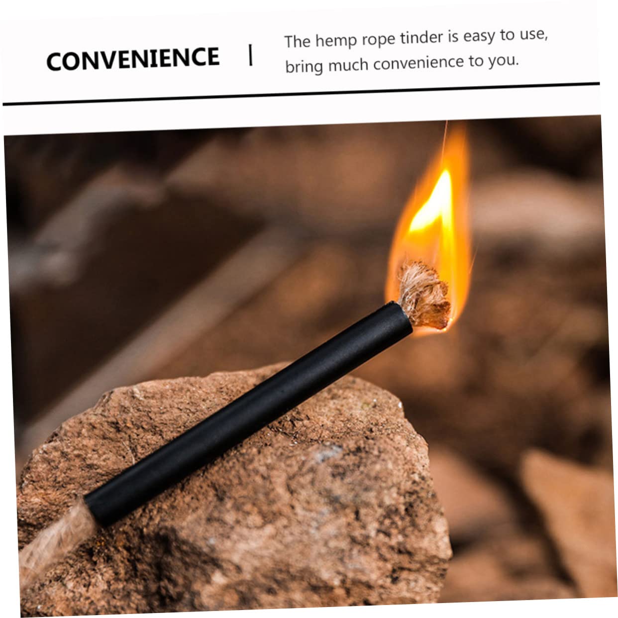 BESPORTBLE Sets Starter Tool Outdoor Gear for Camping Survival Aluminum Alloy Handle Rapid Cooling Pcs