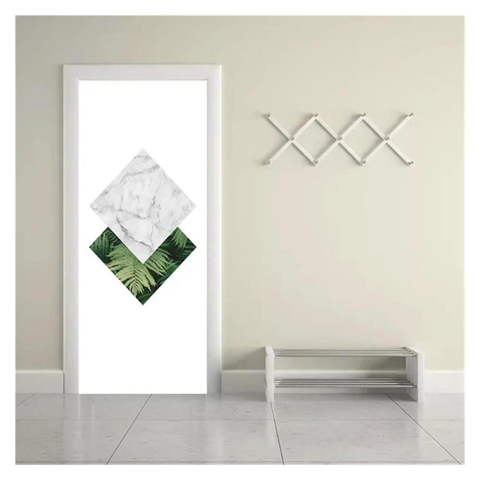 Décor de conception de maison sticker mural 3D aux finitions premium