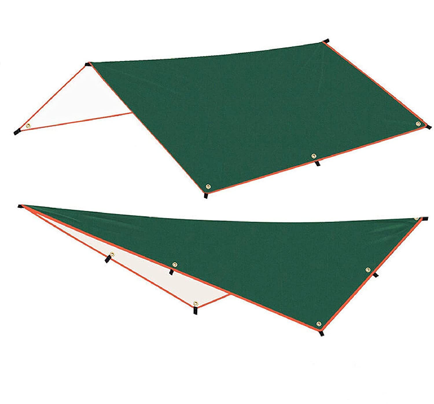 Tente tarp 3x4m camping de extérieur pour abri de hamac et plage