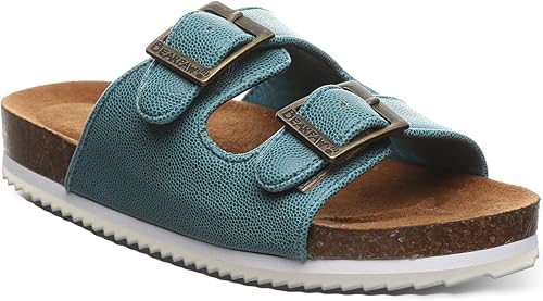 BEARPAW Brooklyn juvenil de varios colores Sandalias juveniles Zapatos para niños Cómodo y ligero