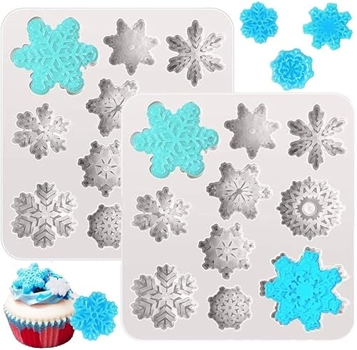 Miniatura 14 de Moldes de silicona de luna y estrella, molde de fondant de nube, luna, estrella, chocolate para hornear, dulces, dulces, pasteles, cupcakes, 2