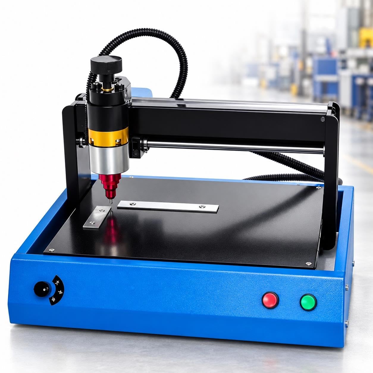 Marquage électrique des métaux, machine à graver