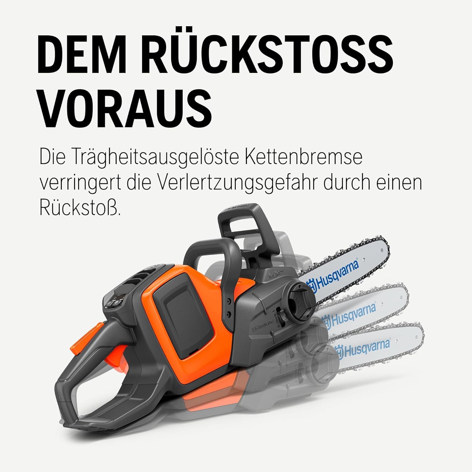 Husqvarna 225i Akku-Kettensäge exkl. 36V Akku und Ladegerät - Leicht, kabellos, leise, 12″ Schiene, 20 m/s Kettengeschwindigkeit, ideal für Baumschnitt und Gartenpflege