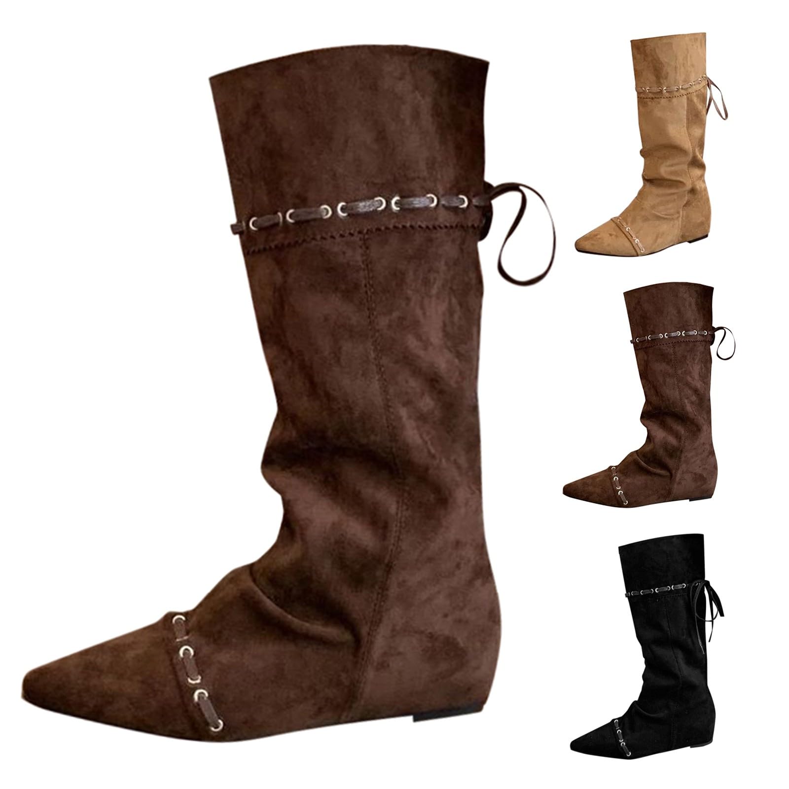 Botas Cowboy De Mujer Altas Botas Camperas Mujer Western Botines