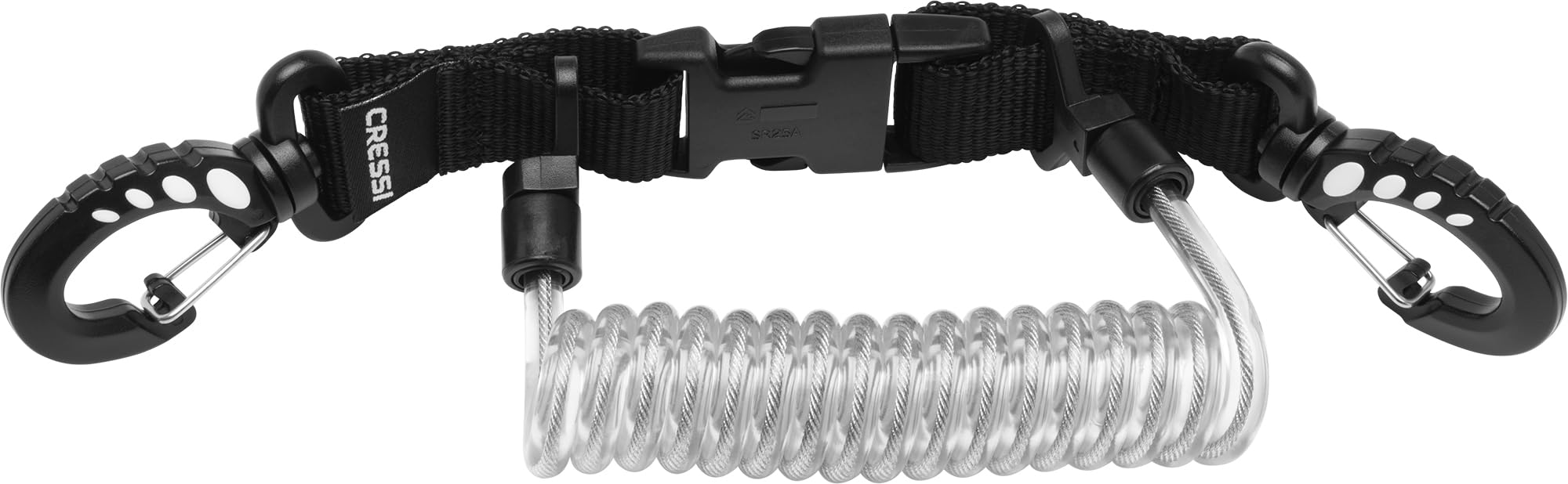 CRESSI Laynyard - Elastisches Spiralkabel für Tauchen und Wassersport, Unisex